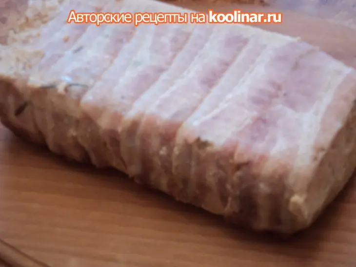 Куриный террин.: шаг 4