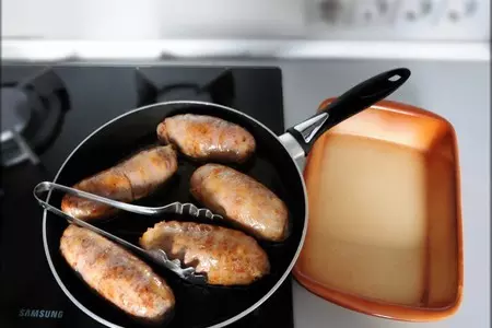 Зразы в сальнике.: шаг 9