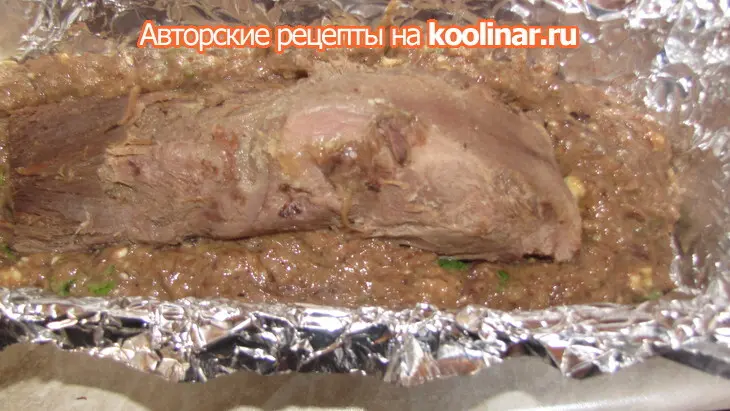 Праздничная закуска из языка(дуэль): шаг 6