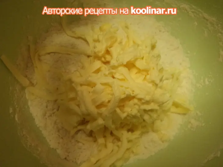 Печенье сырное с оливками.: шаг 2