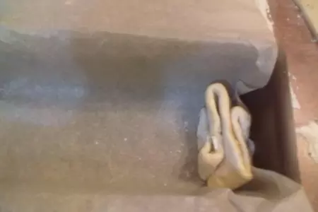 Воздушный хлеб в виде гармошки...с чесноком и прованскими травами "играй гармонь любимая"))): шаг 11