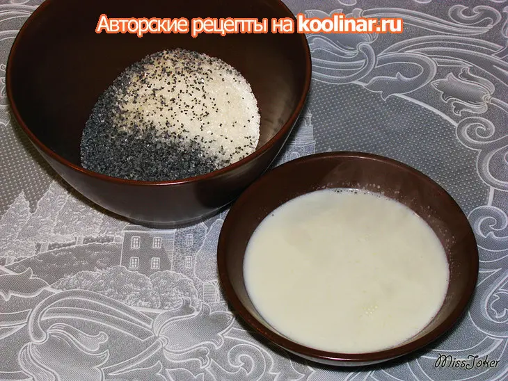Творожные кексы с маком: шаг 2