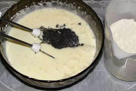 Творожные кексы с маком: шаг 6
