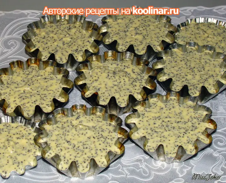Творожные кексы с маком: шаг 8