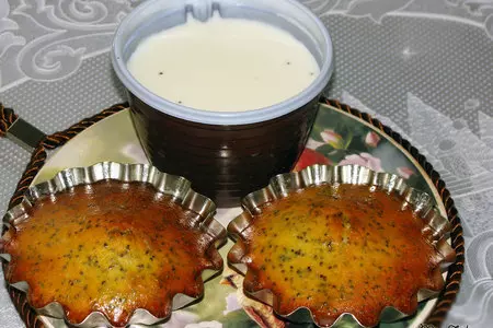 Творожные кексы с маком: шаг 9