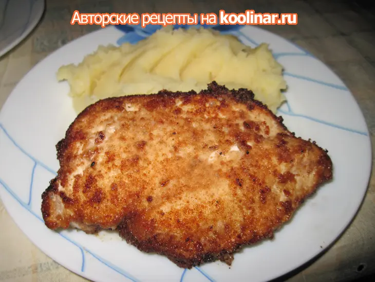 Куриная грудка с сырно-ананасовой начинкой: шаг 5