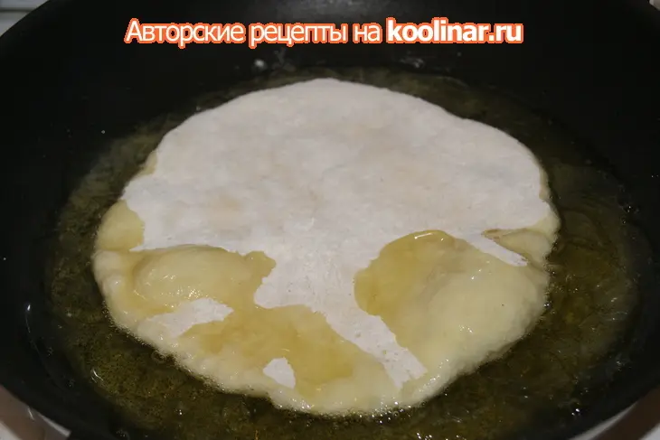 Хычины с сырно-картофельной начинкой.: шаг 5