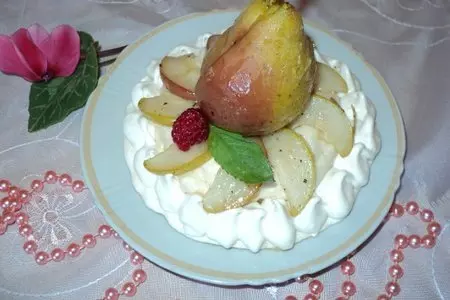 Меренги с фруктами и ягодами.: шаг 9
