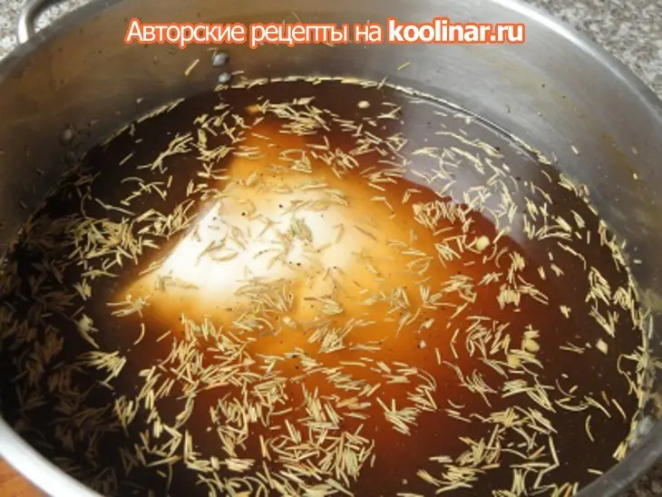 Копчёная свиная частьпо савански: шаг 3