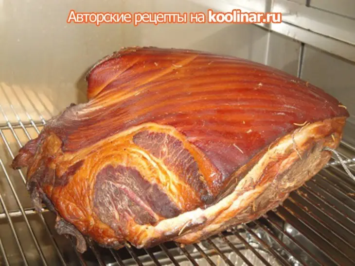 Копчёная свиная частьпо савански: шаг 5