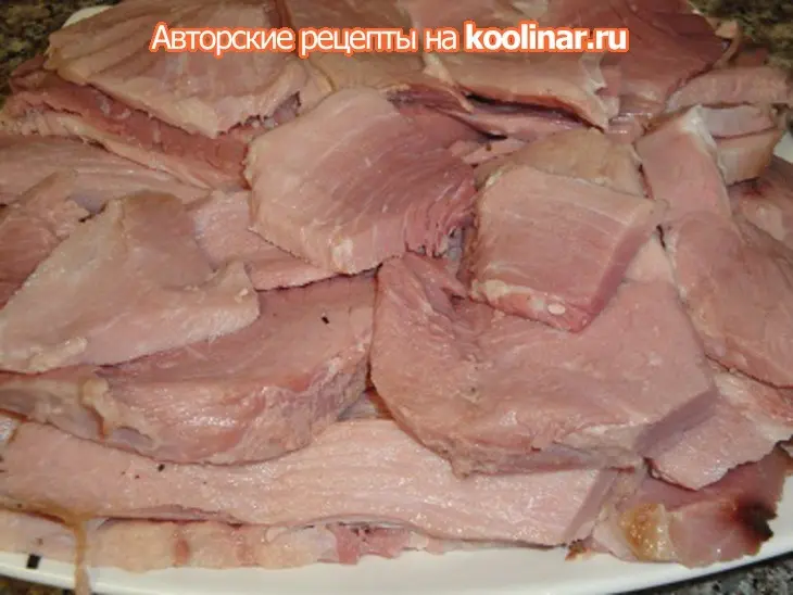 Копчёная свиная частьпо савански: шаг 8