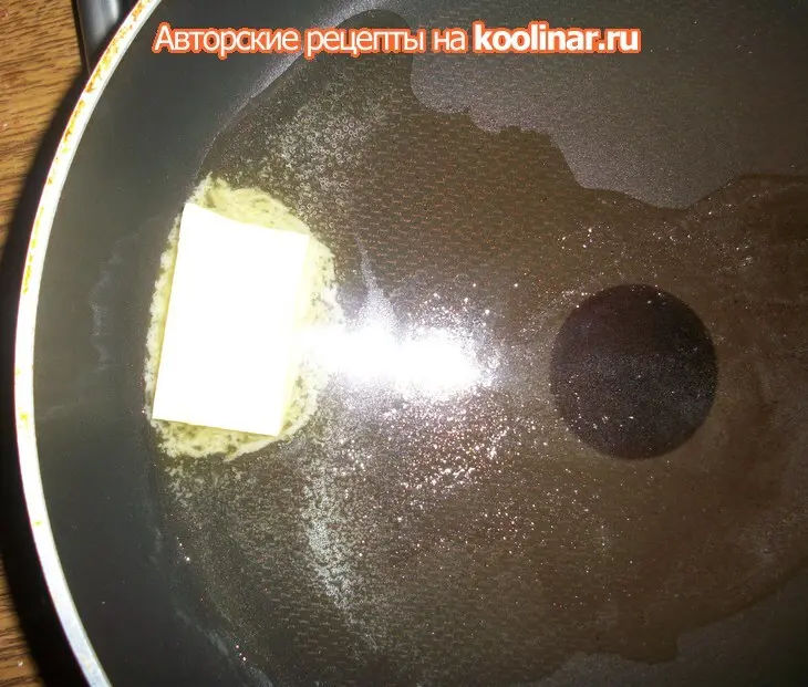 Тарталетки с грибами и двумя  видами сыра.: шаг 5