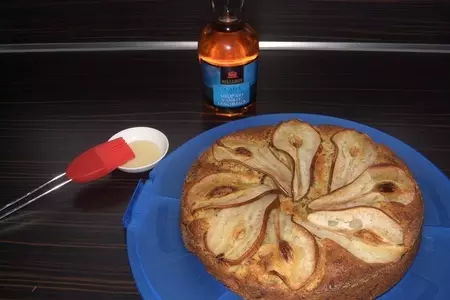 Вкуснейший грушевый пирог с шоколадом: шаг 11