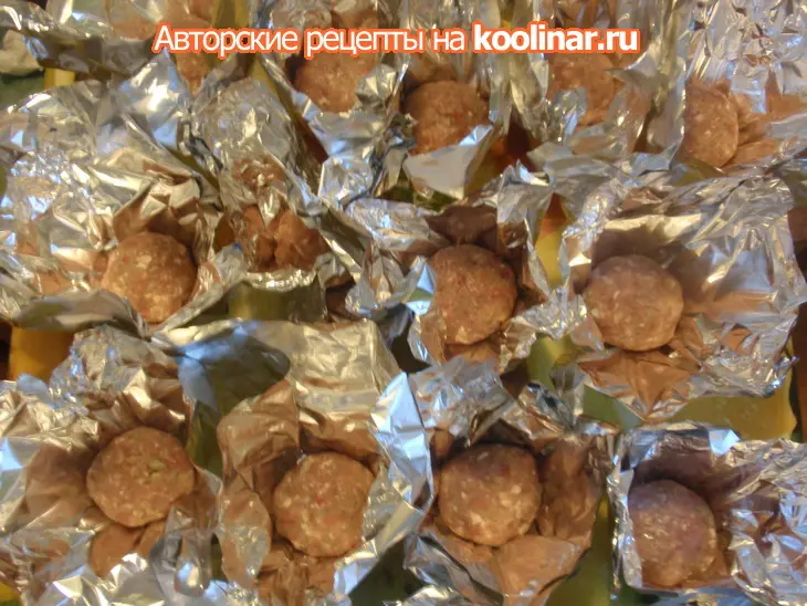 Забайкальские трюфели от аристарха ливанова (мясные тефтели, запеченные в фольге): шаг 13