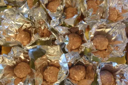 Забайкальские трюфели от аристарха ливанова (мясные тефтели, запеченные в фольге): шаг 13