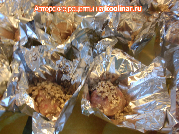 Забайкальские трюфели от аристарха ливанова (мясные тефтели, запеченные в фольге): шаг 15