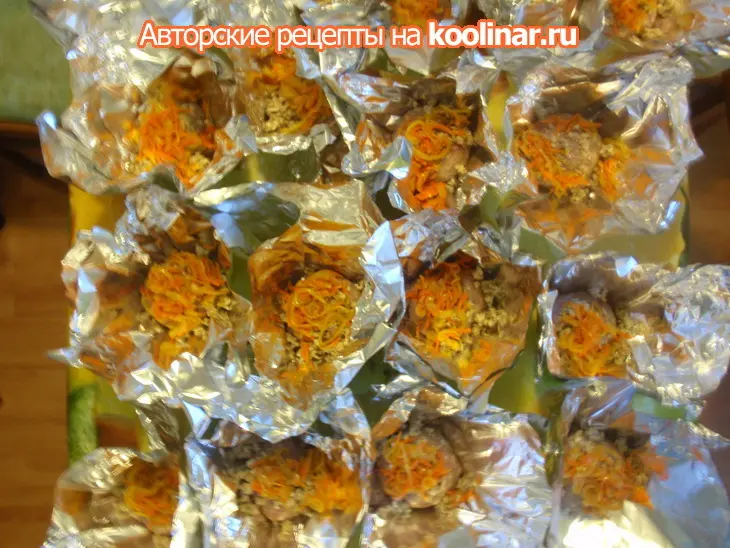 Забайкальские трюфели от аристарха ливанова (мясные тефтели, запеченные в фольге): шаг 17