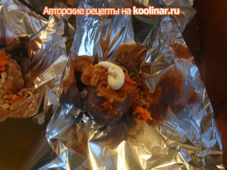 Забайкальские трюфели от аристарха ливанова (мясные тефтели, запеченные в фольге): шаг 18