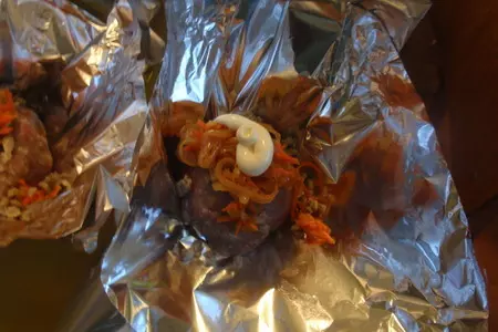 Забайкальские трюфели от аристарха ливанова (мясные тефтели, запеченные в фольге): шаг 18