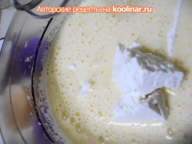Творожные маффины с кокосом и шоколадом: шаг 2