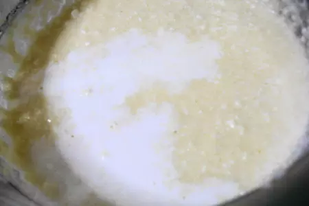 Творожные маффины с кокосом и шоколадом: шаг 3