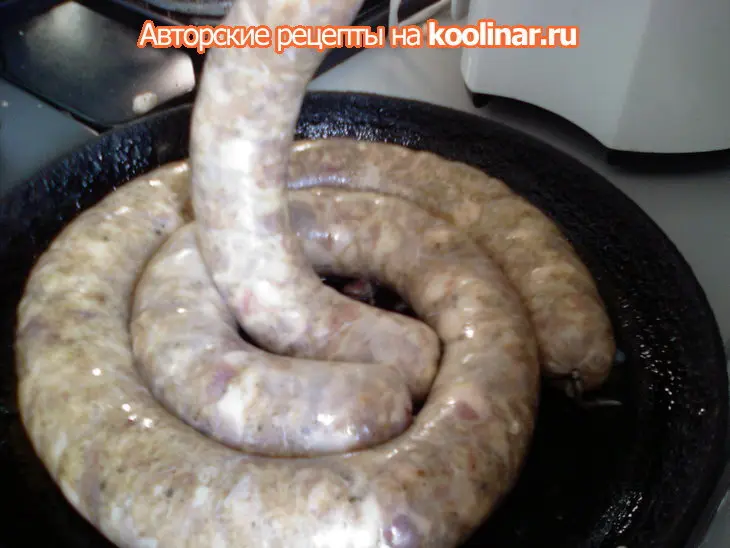 Домашняя колбаса "клуша и хрюша": шаг 5