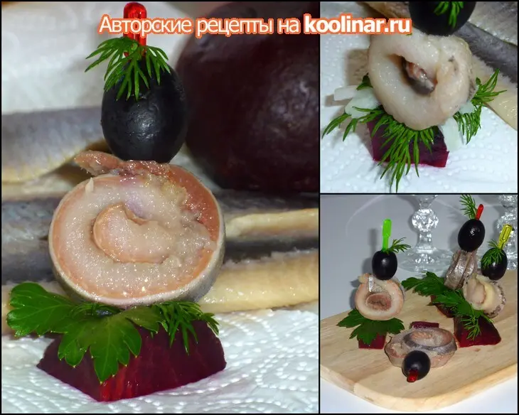 Свекла + селёдка = закуска под водку: шаг 2