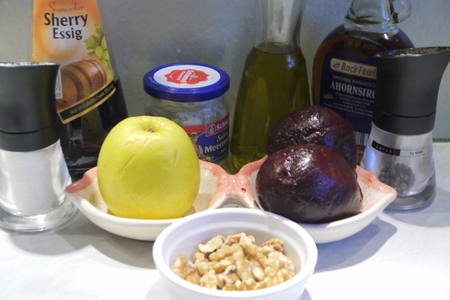 Свекольный салат с яблоком „фитнес“: шаг 1