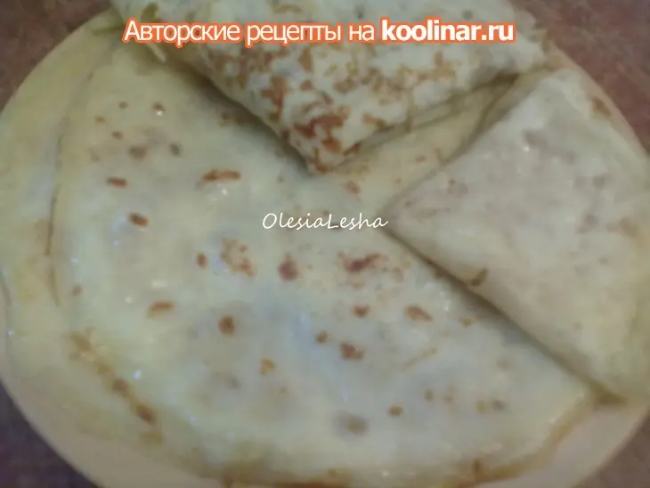 Самые обычные и вкусные блинчики...с начинкой из куриных желудков))): шаг 8