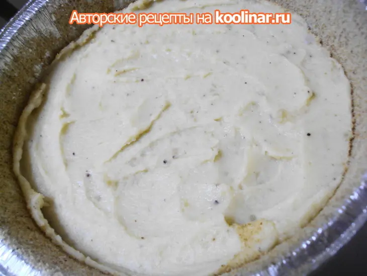Картофельная запеканка с куриным фаршем.: шаг 6