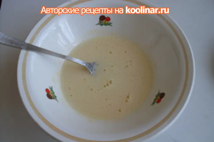 Сметанные кексы с клюквой: шаг 2