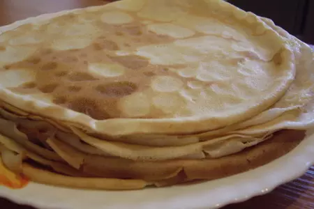 Блинчики с куриными сердечками: шаг 2
