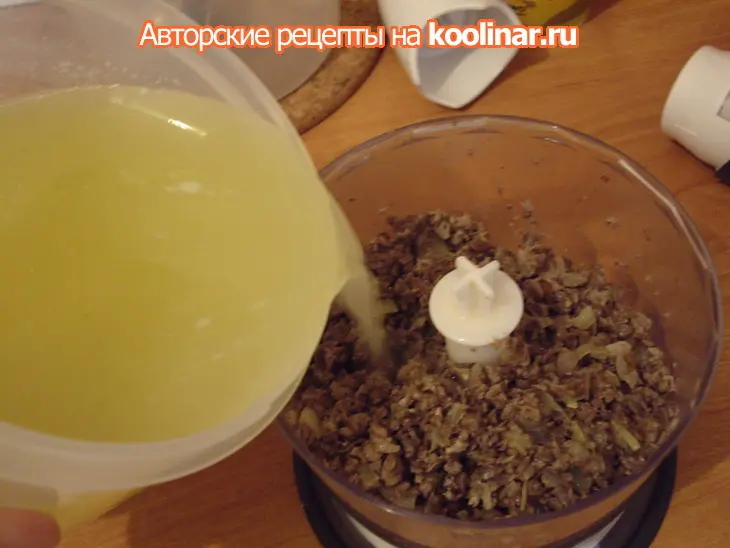 Блинчики с куриными сердечками: шаг 4