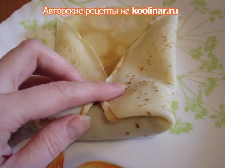 Блинчики с куриными сердечками: шаг 6
