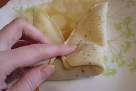 Блинчики с куриными сердечками: шаг 6
