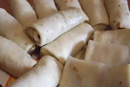 Блинчики с куриными сердечками: шаг 7