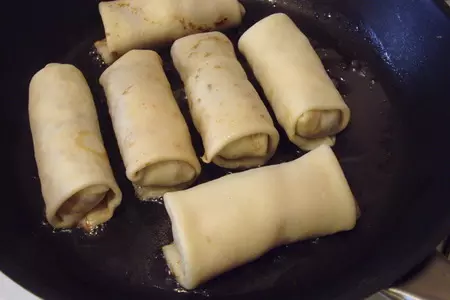 Блинчики с куриными сердечками: шаг 8