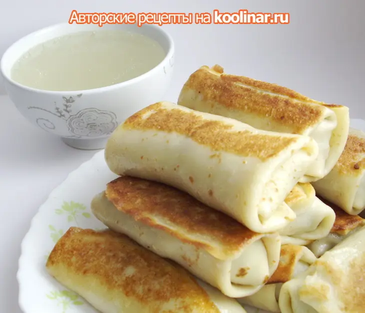 Блинчики с куриными сердечками: шаг 9