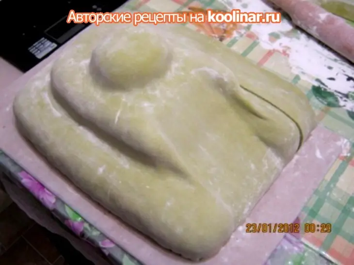 Торт "танк": шаг 5