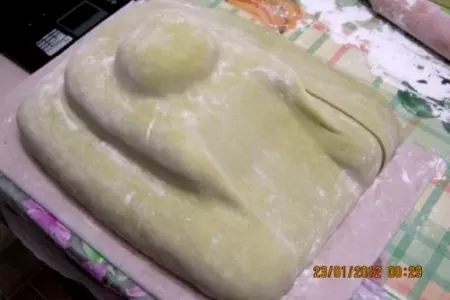 Торт "танк": шаг 5