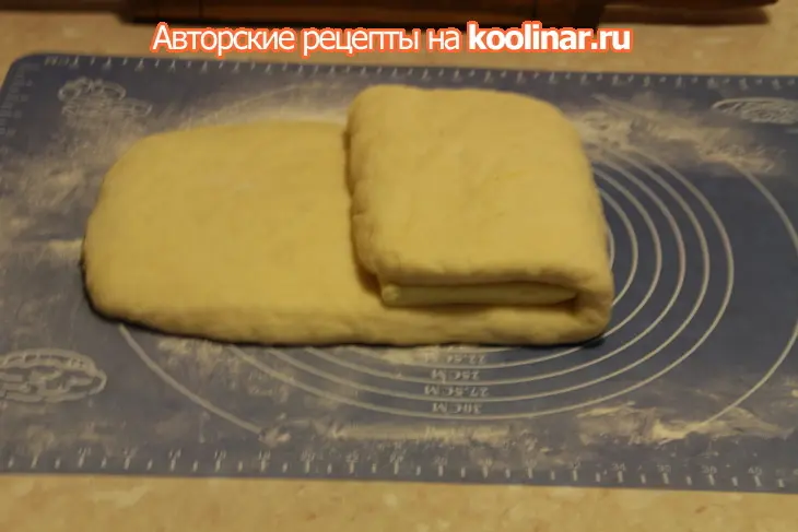 Слоеное тесто для бриошей и плюшки из него (дуэль): шаг 7