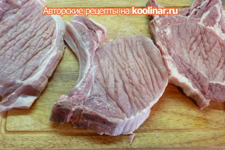Свиная корейка на гриле с фаршированными помидорами на гарнир: шаг 4