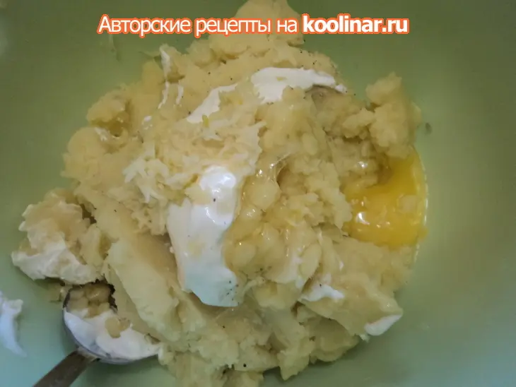 Картофельные пальчики с сыром.: шаг 1