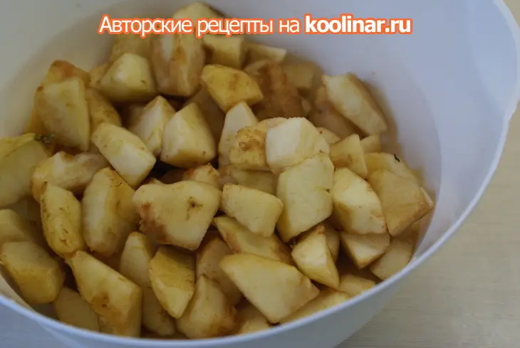 Американский яблочный пирог: шаг 3
