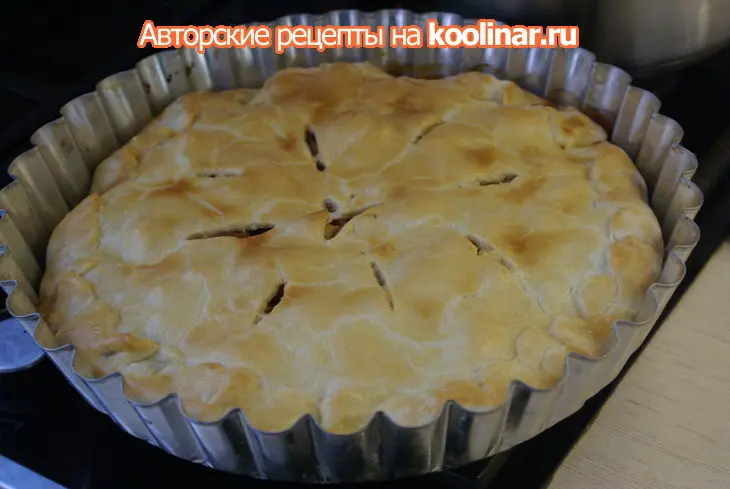 Американский яблочный пирог: шаг 14