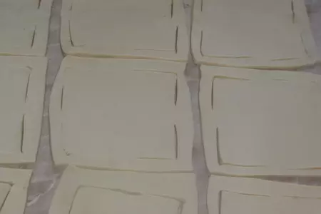 Слоенное тесто (тисячелистник): шаг 4