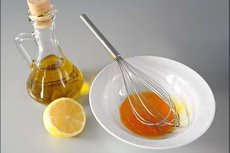 Форель, маринованная в оливковом масле и лаймовом соке с горчичным соусом.: шаг 5