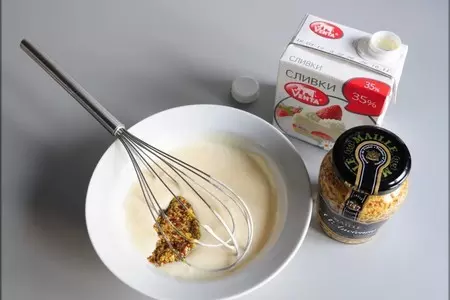 Форель, маринованная в оливковом масле и лаймовом соке с горчичным соусом.: шаг 6
