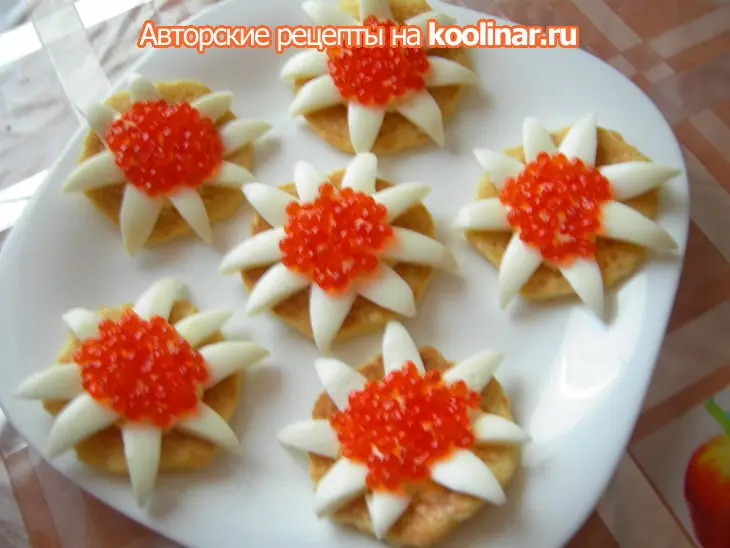 Закуска яично-икорная: шаг 7