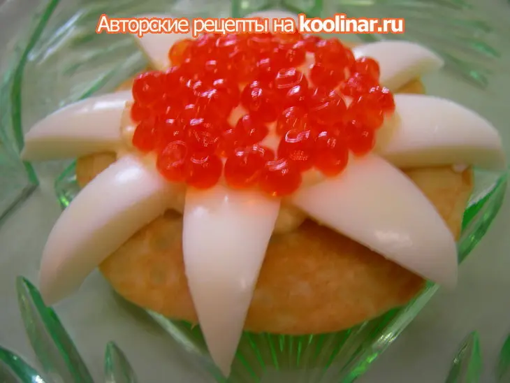 Закуска яично-икорная: шаг 8